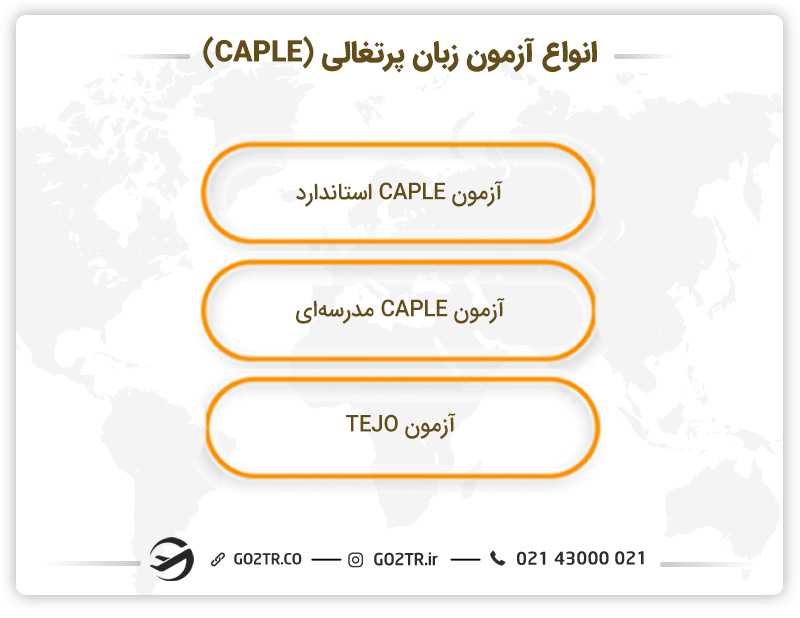 اهداف آزمون زبان پرتغالی (CAPLE)