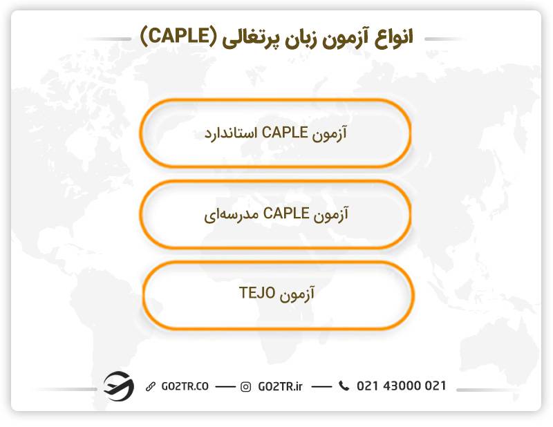 اهداف آزمون زبان پرتغالی (CAPLE)