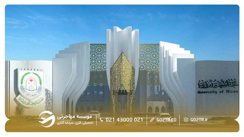 نمایی از دانشگاه نزوی عمان