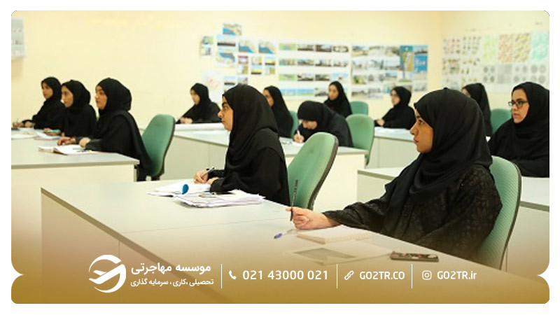 سالن مطالعه دانشگاه نزوی عمان 