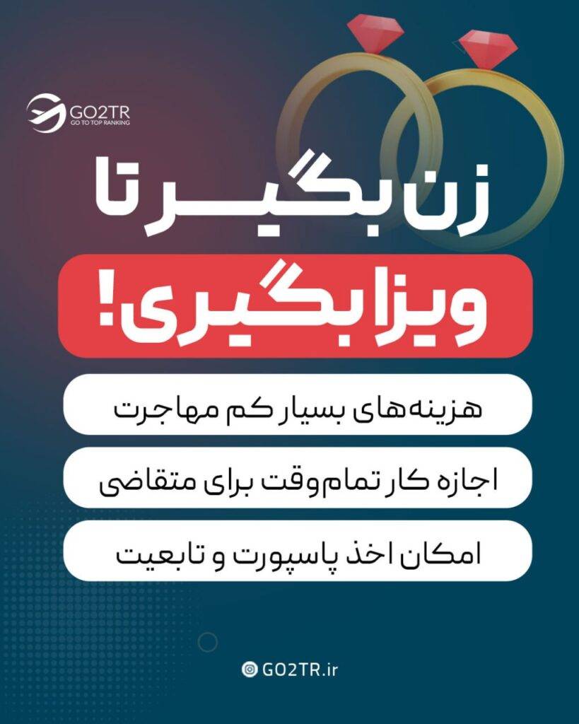 دریافت ویزای کانادا از طریق ازدواج