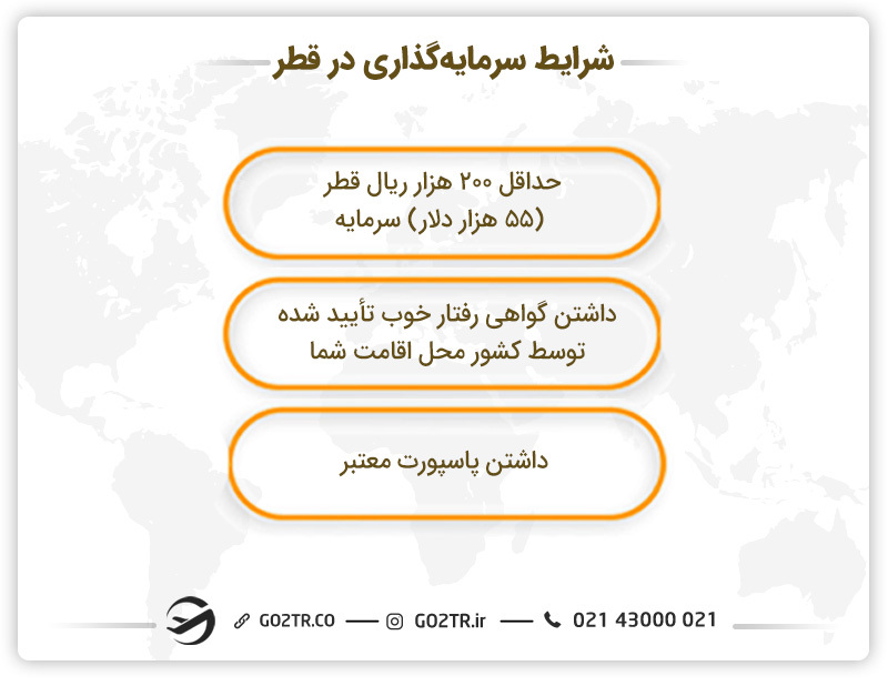 شرایط سرمایه‌ گذاری در قطر