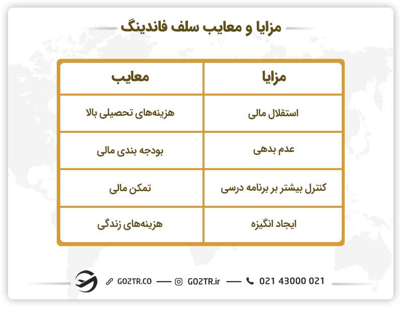 مزایا و معایب سلف فاندینگ