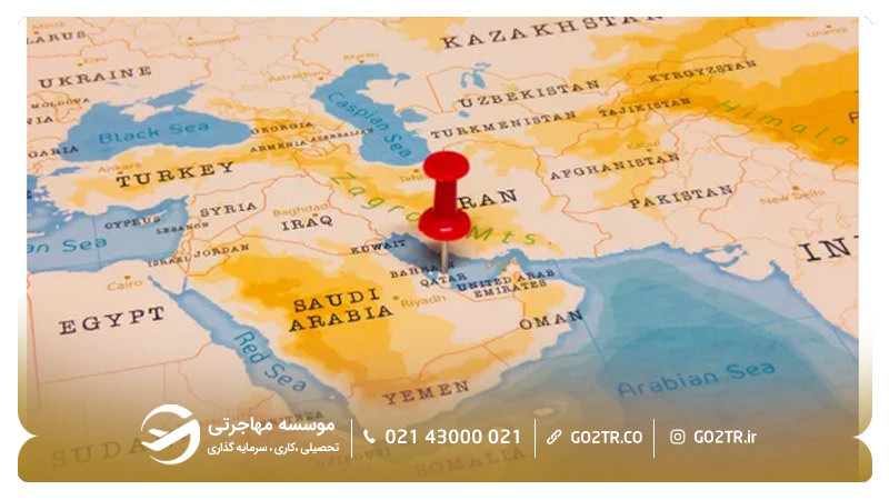 موقعیت جغرافیایی قطر