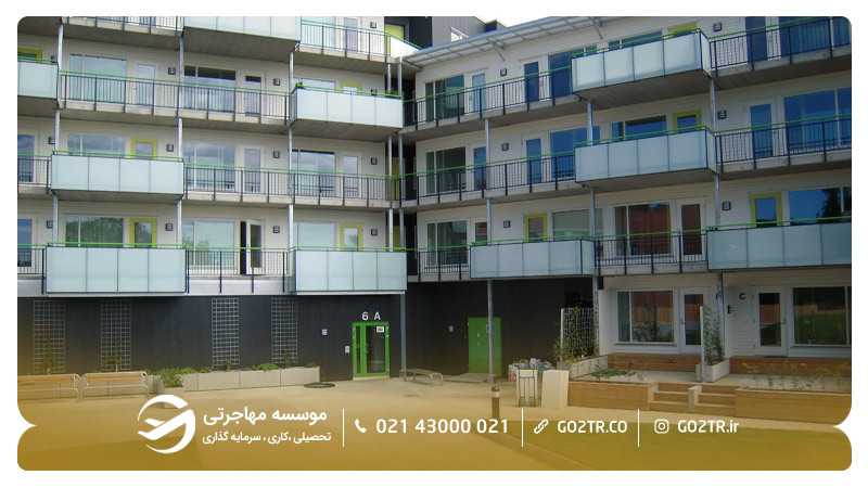 خوابگاه دانشگاه اسلو نروژ