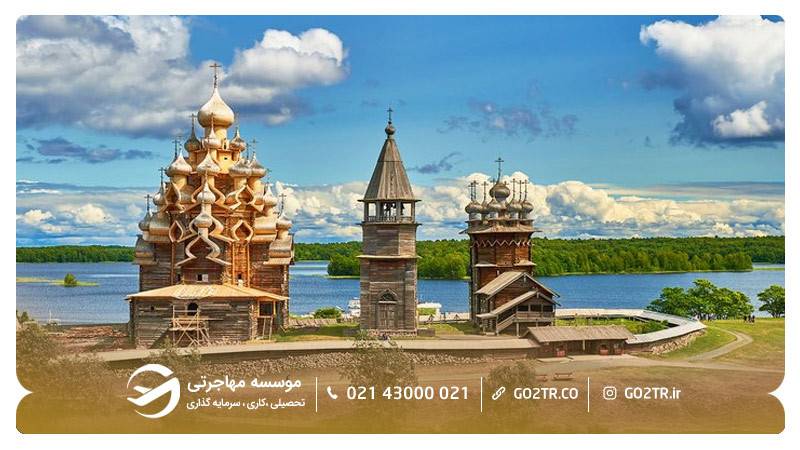 جزیره کیژی در روسیه