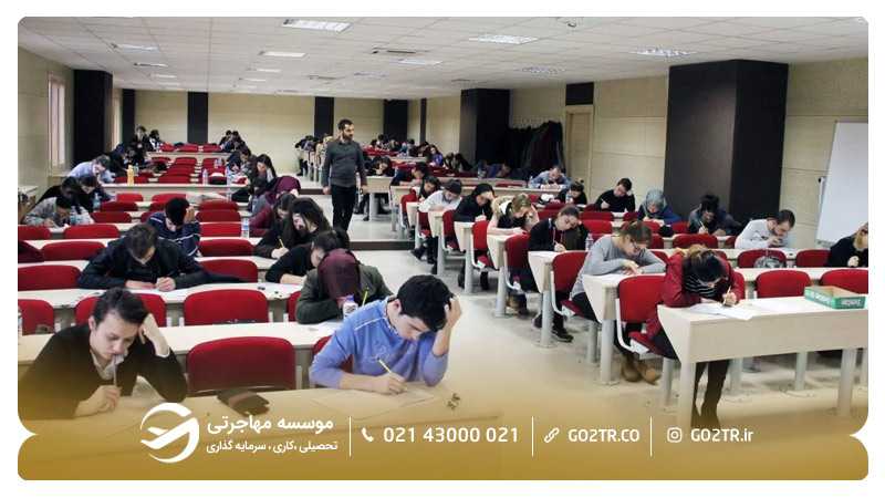 نمایی از دانشگاه آیدین استانبول ترکیه