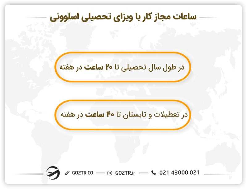 کار در حین تحصیل در اسلوونی