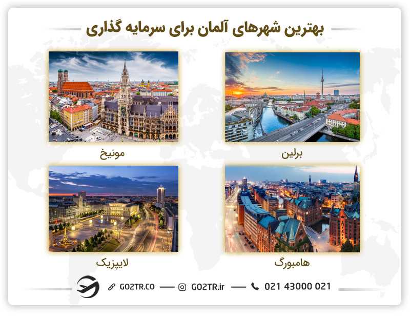 بهترین شهرهای آلمان جهت سرمایهگذاری
