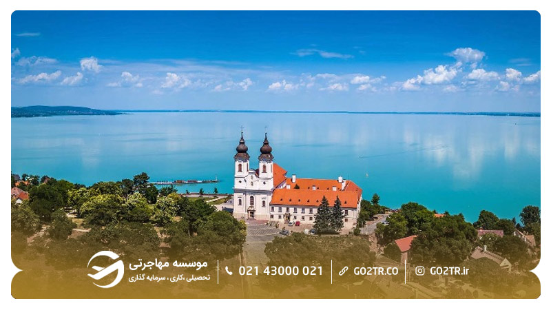 نمایی از دریاچه بالاتون در کشور مجارستان
