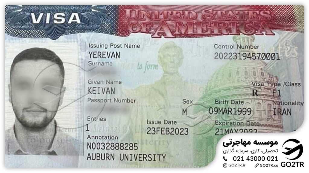 دریافت ویزای تحصیلی آمریکا توسط متخصصان موسسه مهاجرتی GO2TR