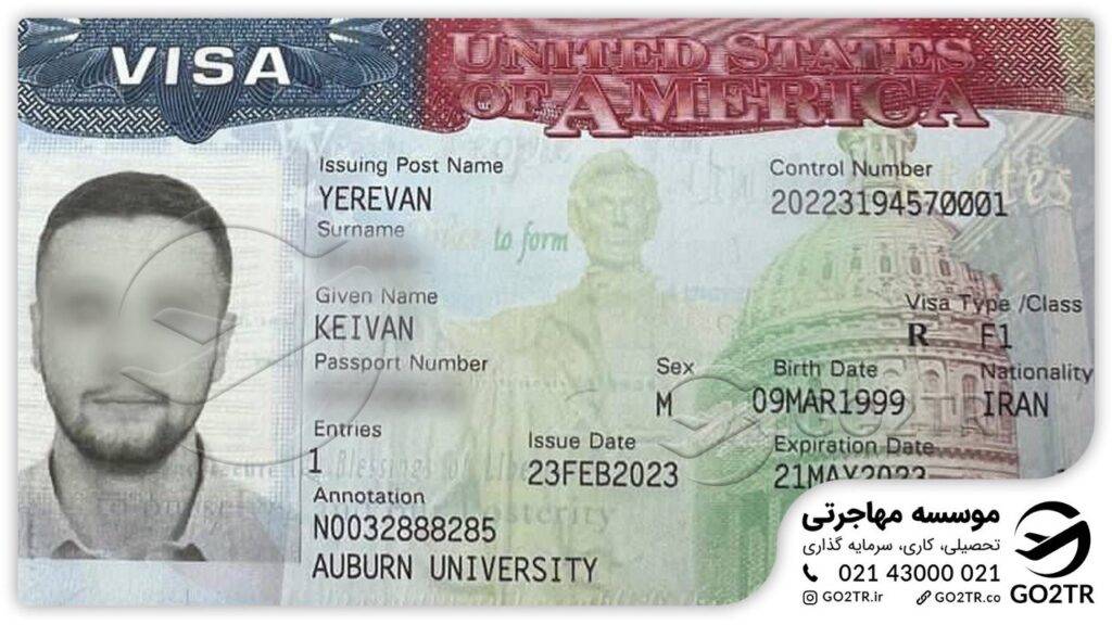 دریافت ویزای تحصیلی آمریکا توسط متخصصان موسسه مهاجرتی GO2TR