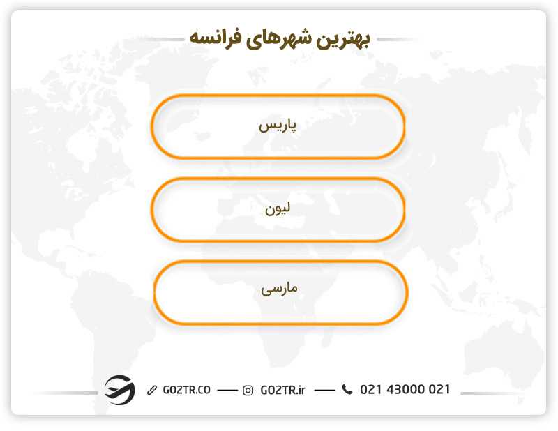 بهترین شهرهای فرانسه جهت زندگی