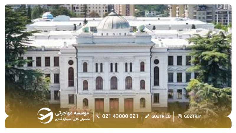 نمایی از دانشگاه دولتی تفلیس گرجستان