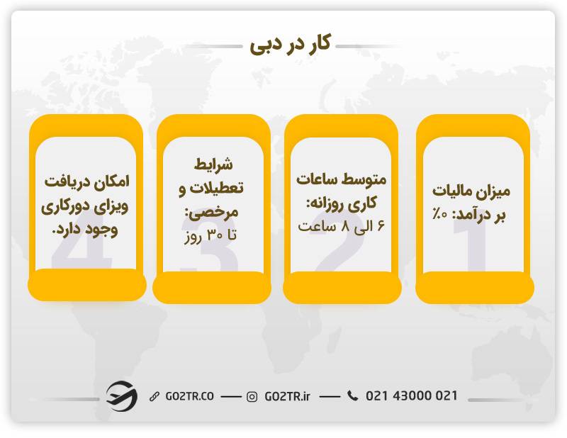 کار در دبی
