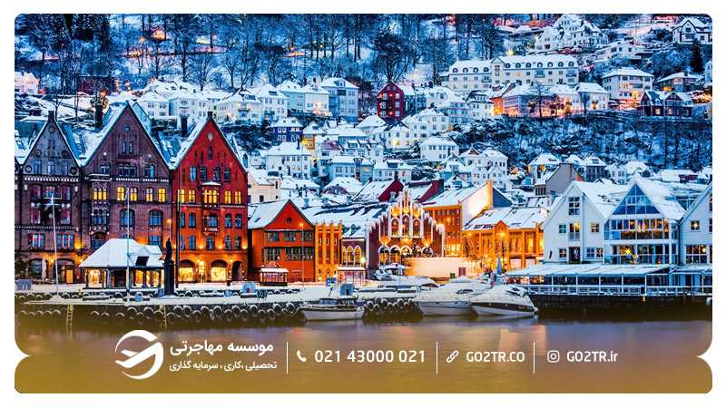 شهر برگن نروژ