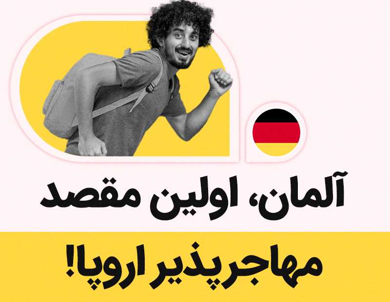 آلمان اولین مقصد مهاجر پذیر اروپا!