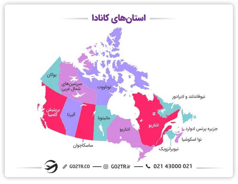 استانهای کانادا
