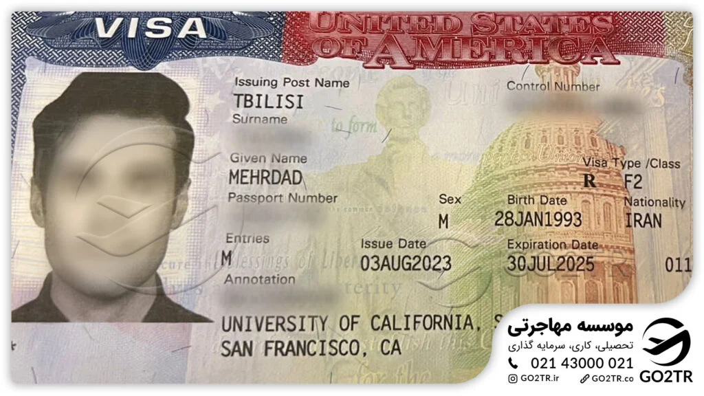 اخذ ویزای آمریکا توسط کارشناسان موسسه GO2TR