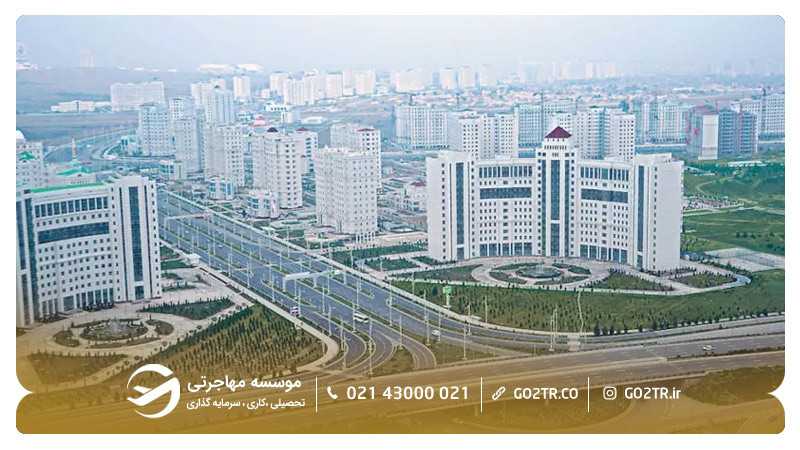 تصویر شهر ترکمن آباد