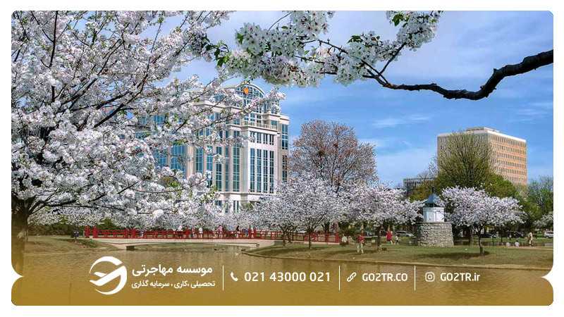 شهر هانتسویل (Huntsville) در ایالت آلاباما (Alabama)