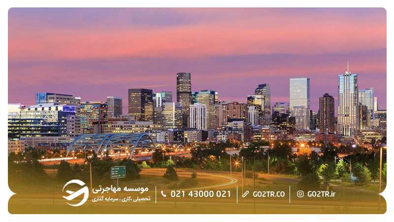 صخره‌های اطراف شهر دنور (Denver)