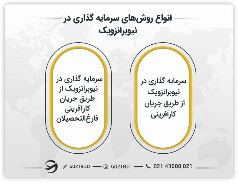 انواع روش‌های سرمایه گذاری در نیوبرانزویک 