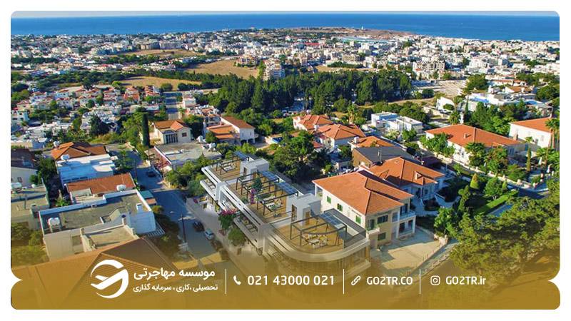 نمایی از شهر پافوس