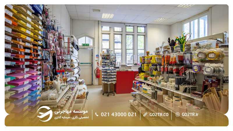 فروشگاه هنری دانشگاه هنر لندن
