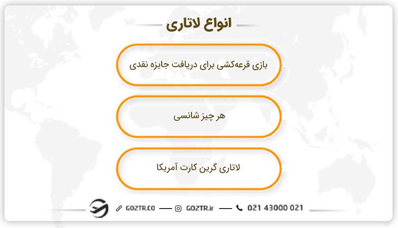 انواع لاتاری