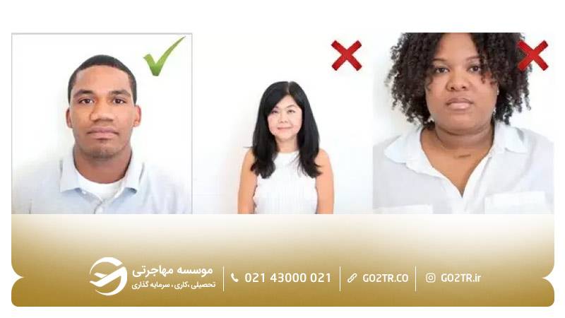 نمونه عکس لاتاری از نظر نحوه قرارگیری سر در عکس