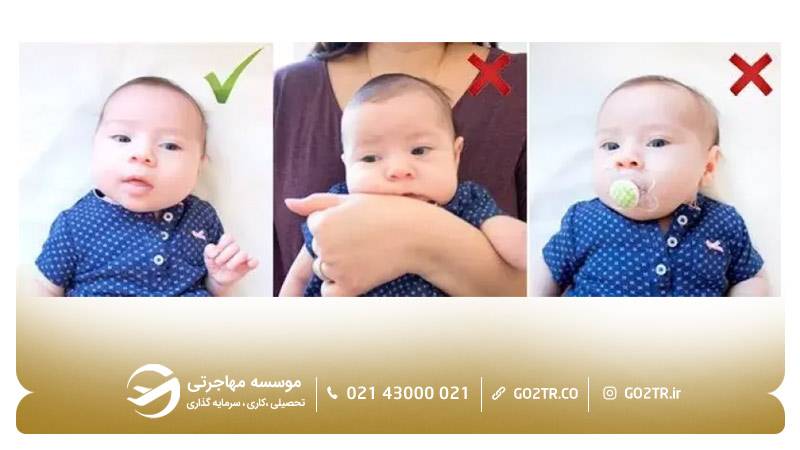 نمونه عکس لاتاری نوزاد
