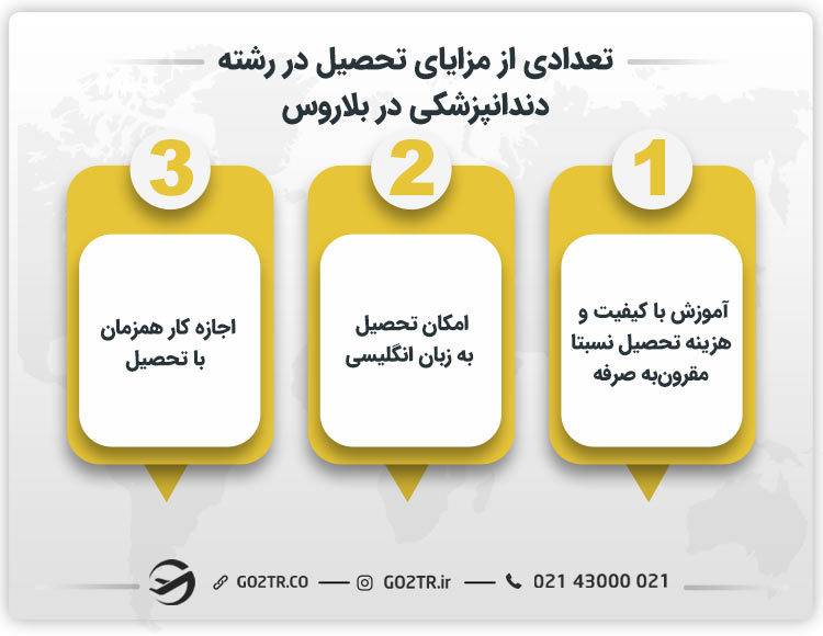 تعدادی از مزایای تحصیل در رشته دندانپزشکی در بلاروس