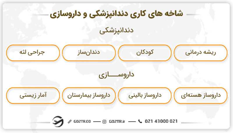 بازار کار دندانپزشکی یا داروسازی؟