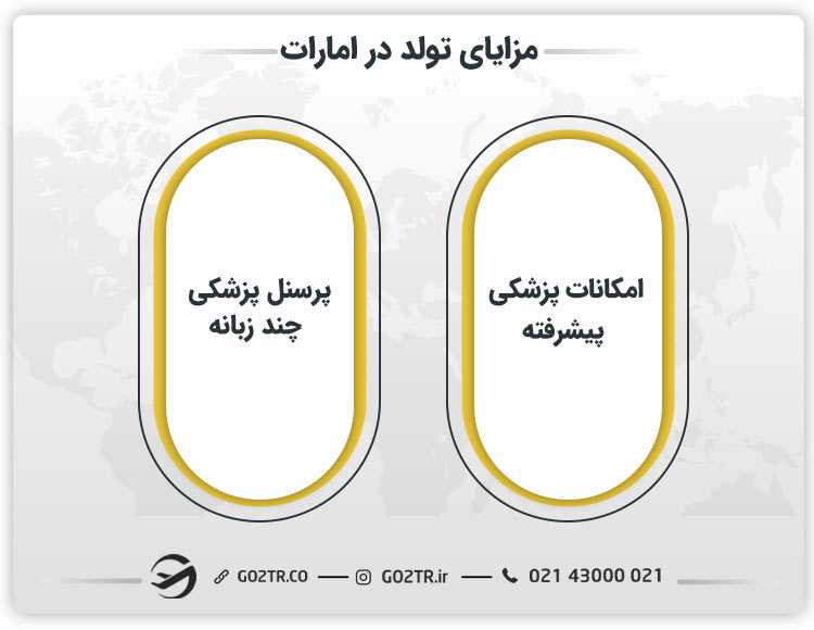 مزایای تولد فرزند در امارات