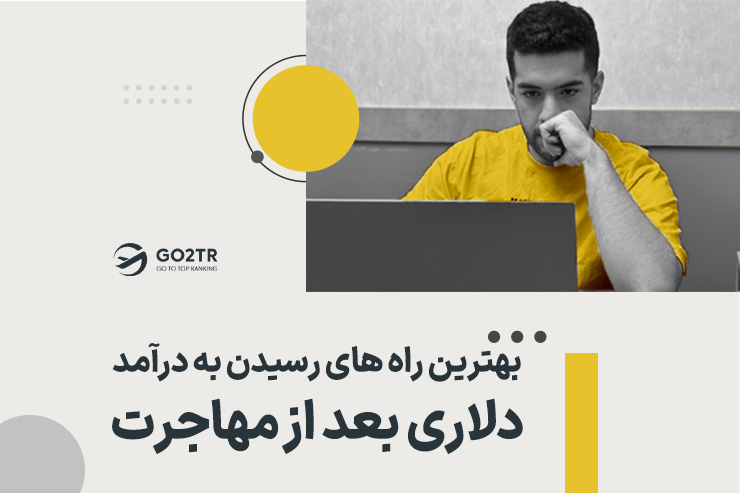 بهترین راه های رسیدن به درآمد دلاری بعد از مهاجرت