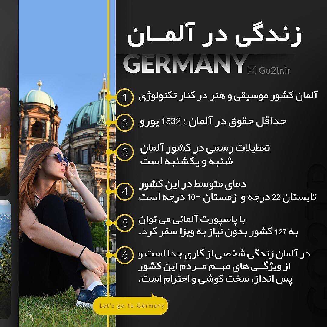 🇩🇪 آلمان قدرتمندین کشور #اروپا از نظر اقتصادیه که امکان #تحصیل_رایگان به زب