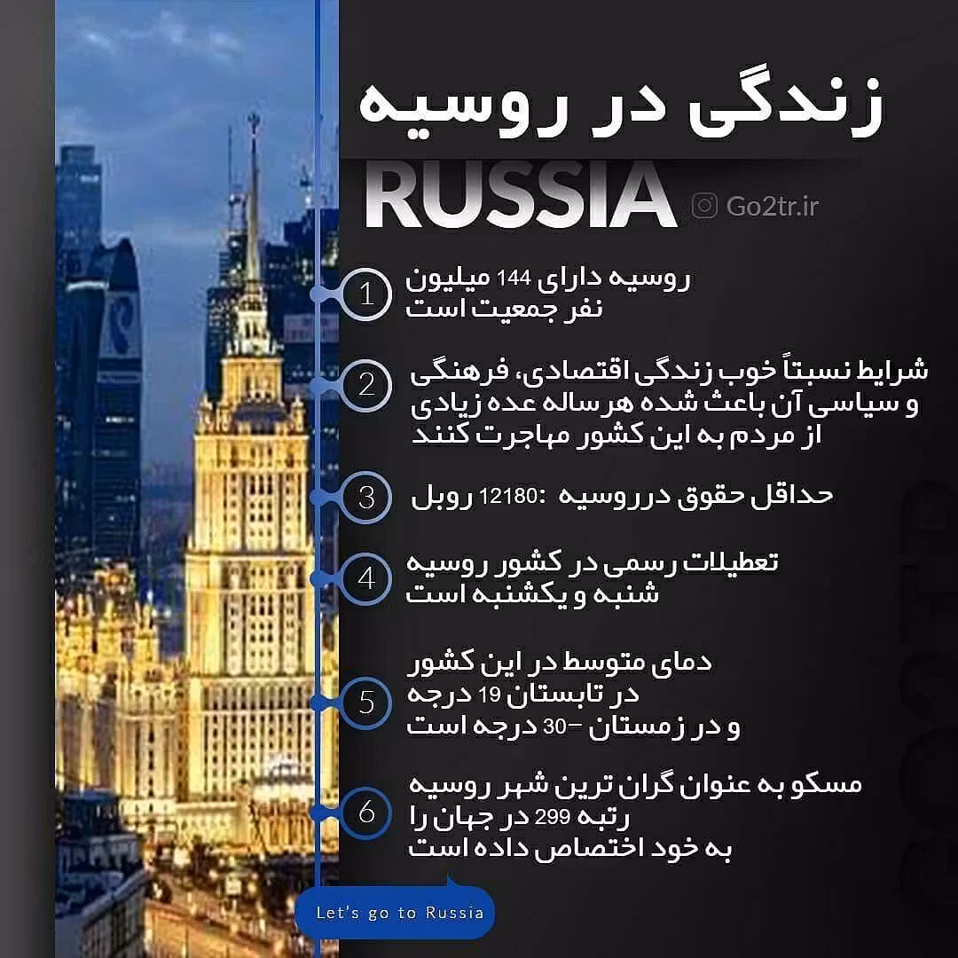 کشور روسیه 🇷🇺 . چکیده اطلاعات در مورد کشور محبوب و پرطرفدار روسیه رو در این