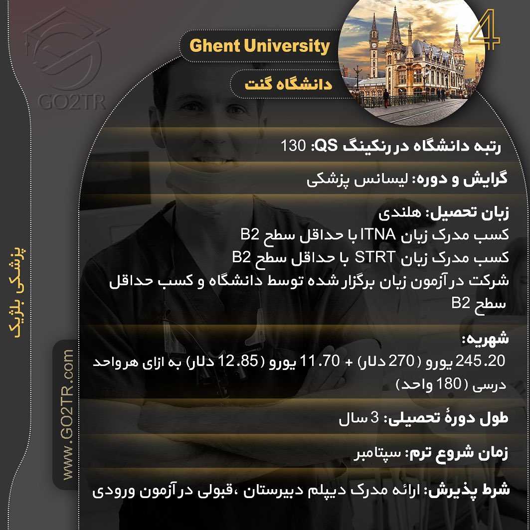 🇧🇪 اگر تمایل به مهاجرت و تحصیل رشته پزشکی در کشور بلژیک رو دارید، در این پ