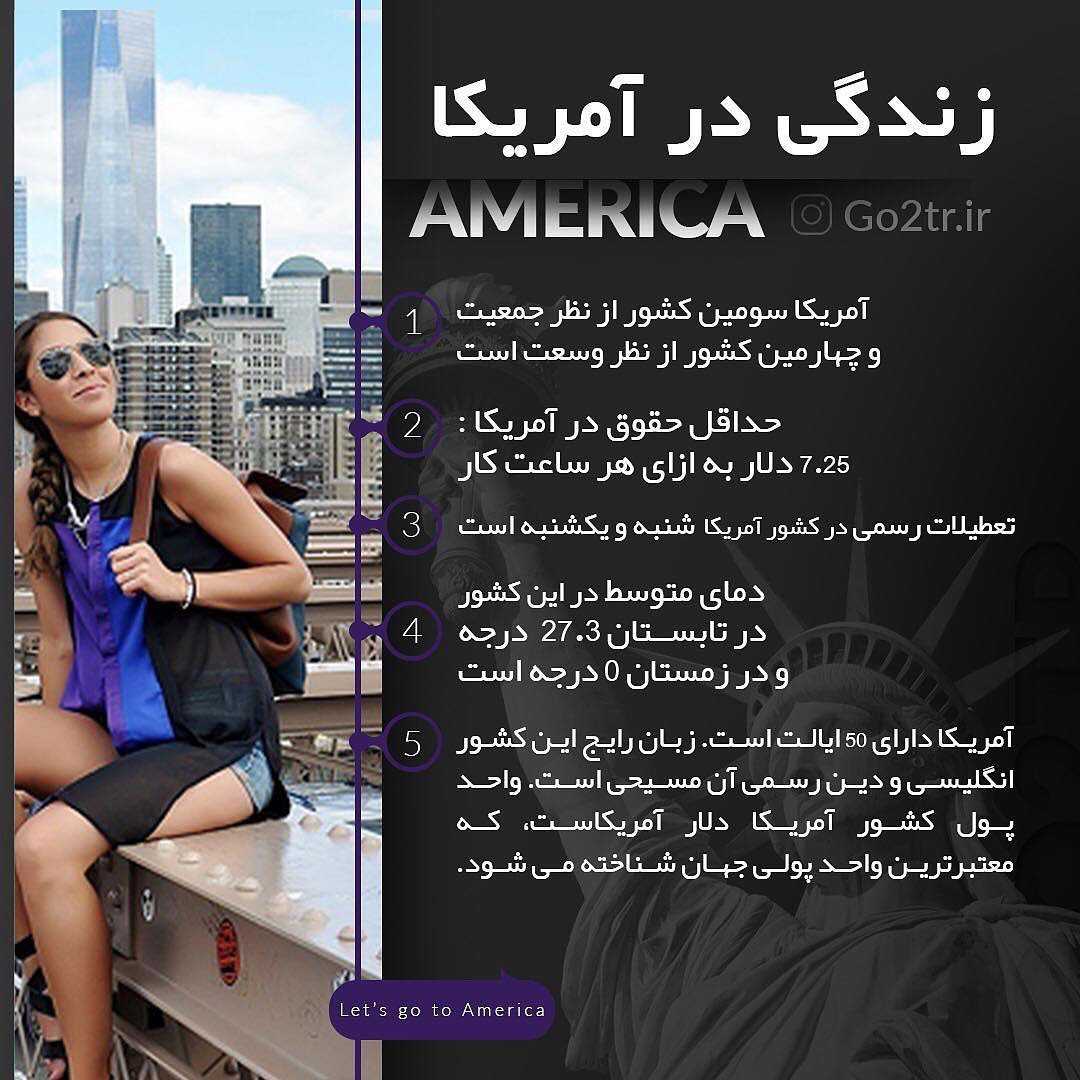 🇺🇸 چکیده اطلاعات در مورد کشور آمریکا... 🇺🇸 ———— 🛫 مهاجرت تحصیلی، کاری