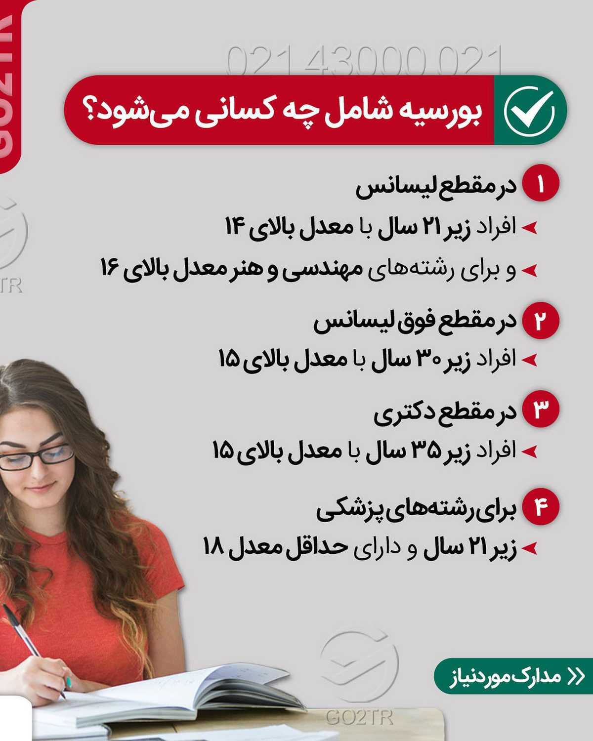 یک بورسیه دولتی فوق العاده اما با ظرفیت خیلی کم ☹️🇹🇷 . • بورسیه دولتی ترکی