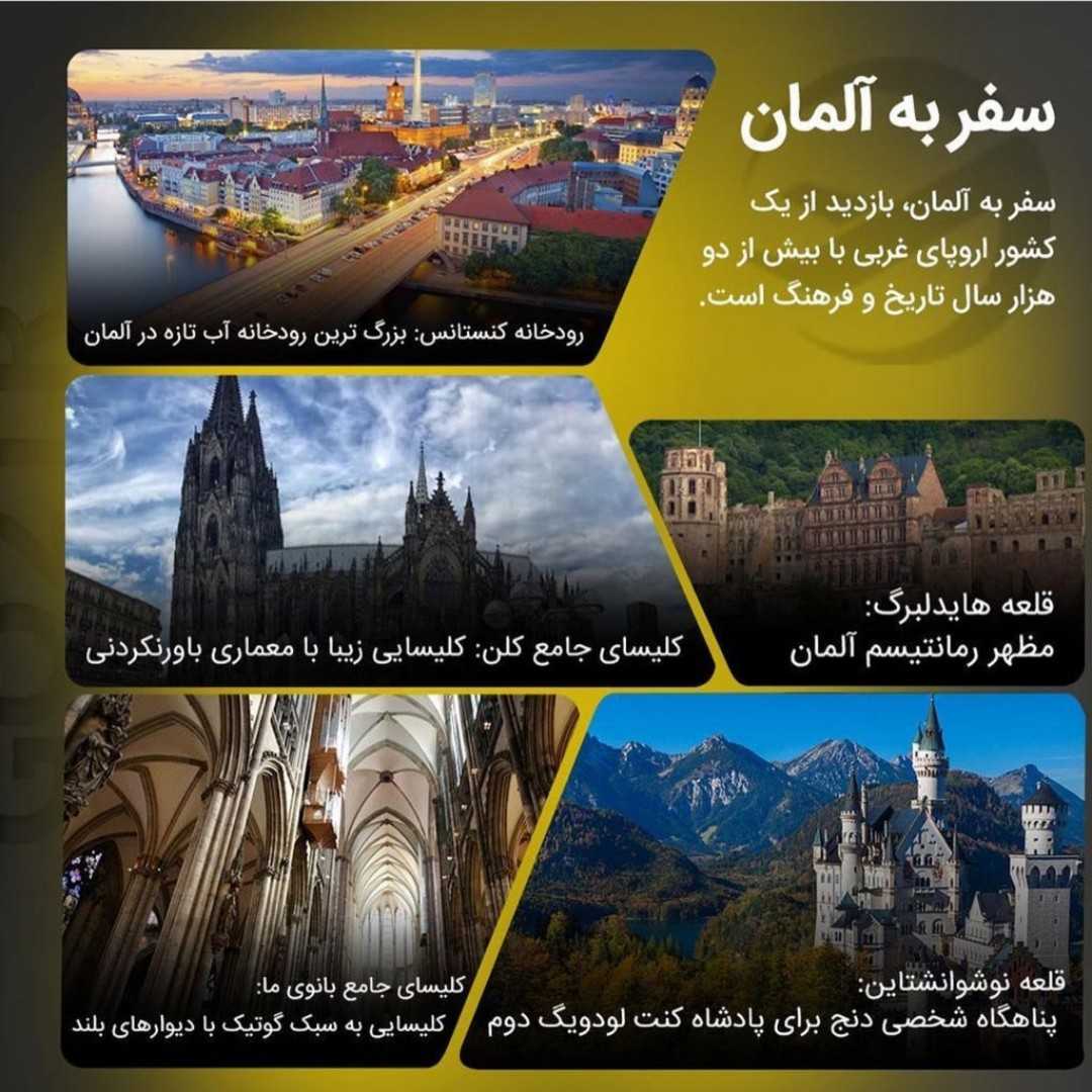 بهترین مقصد برای کار، تحصیل و زندگی ✌🏼 . • 🔸آلمان سومین مقصد اصلی دانشجویا
