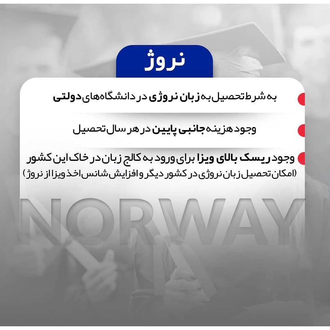 چی بهتر از تحصیل رایگان در بهترین دانشگاه‌های اروپا؟ . • ✔️کشورهایی مثل آل