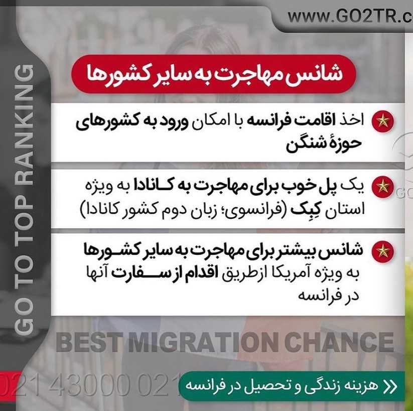 مهاجرت به یکی از کشورهای تاپ اروپا بد‌ون نیاز به مدرک زبان هم امکانپذیره! 🤩 .