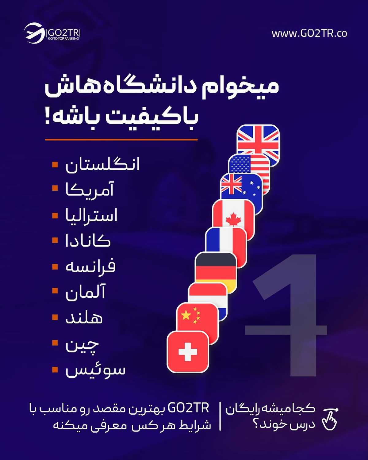 اینجا یه لیست کامل از بهترین کشورها برای مهاجرت داریم🤩 با این پست دیگه هیچ ب