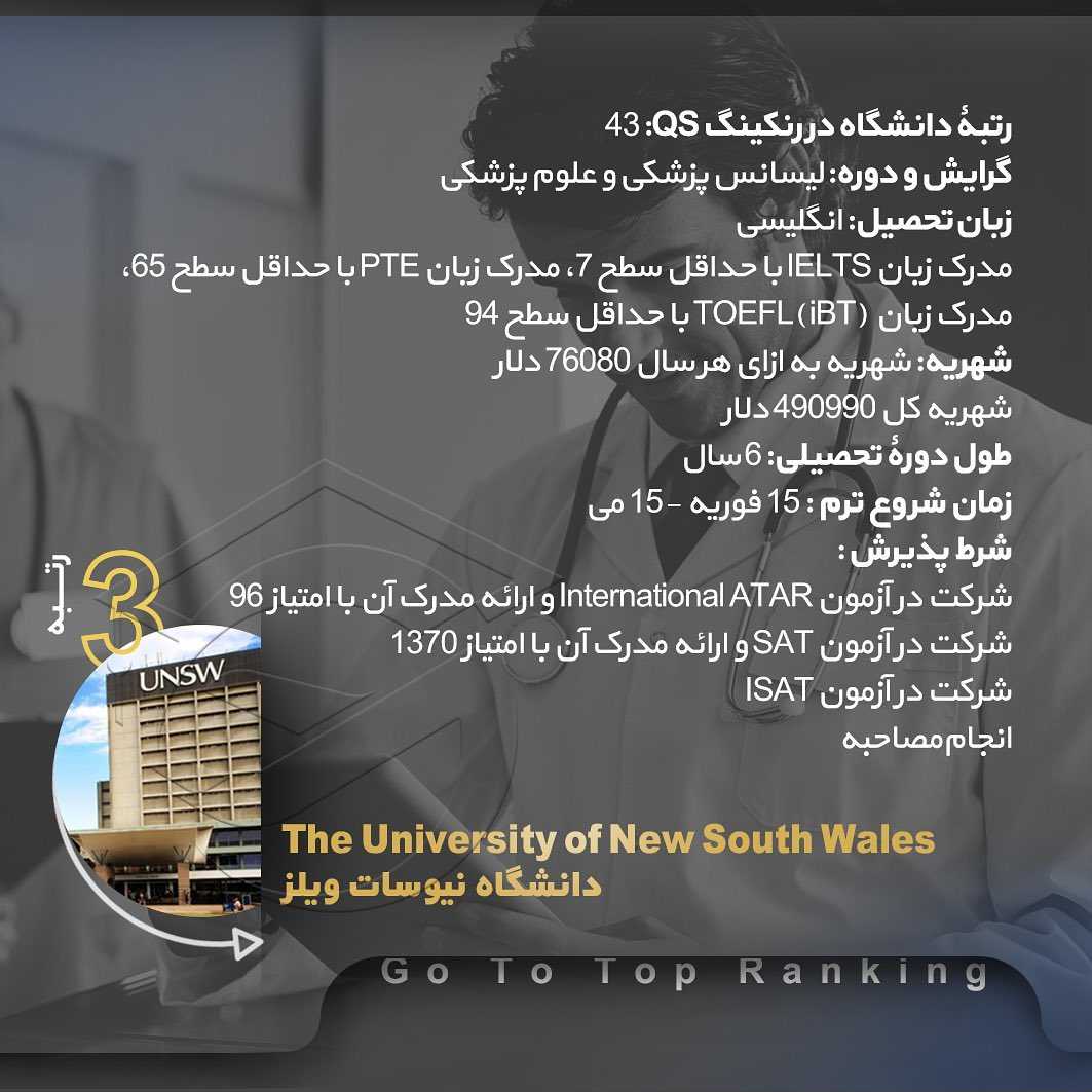 تحصیل پزشکی در استرالیا 🇦🇺 . • اگر متقاضی #مهاجرت_استرالیا و تحصیل رشته #پزش