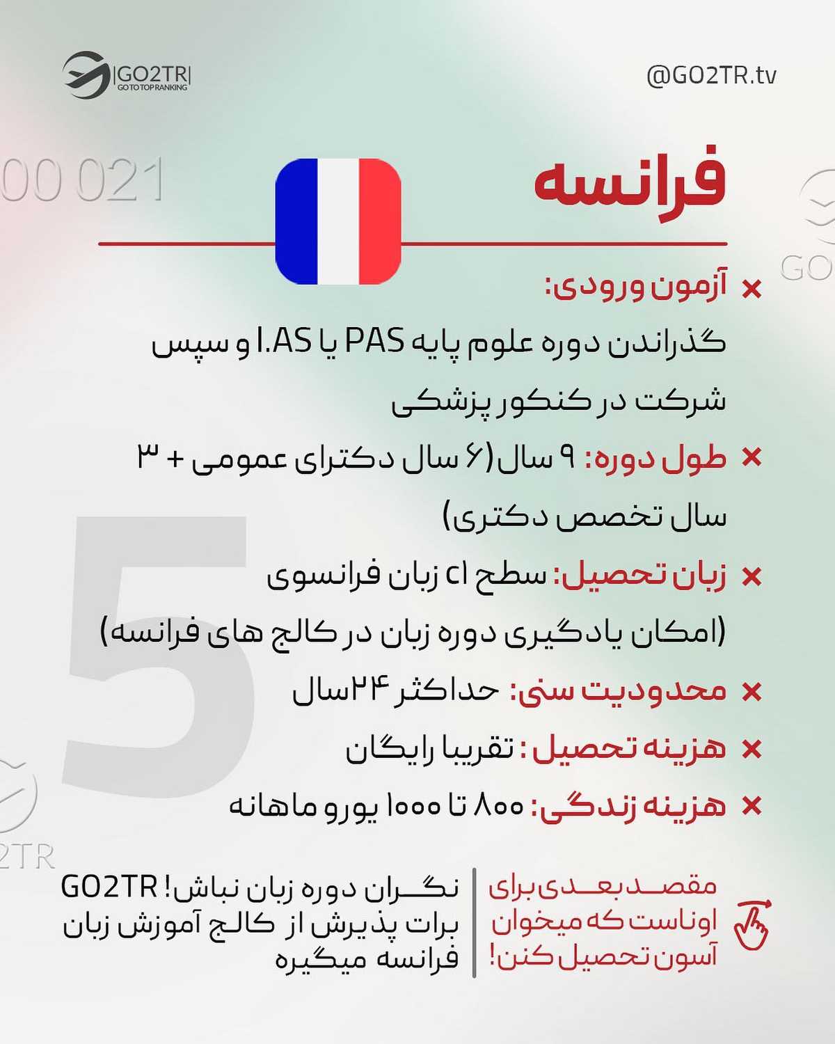 بنطرت پزشکا بعد تحصیل، تو کدوم یک از هفت مقصدی که برات گفتیم، درآمد بیشتری دا