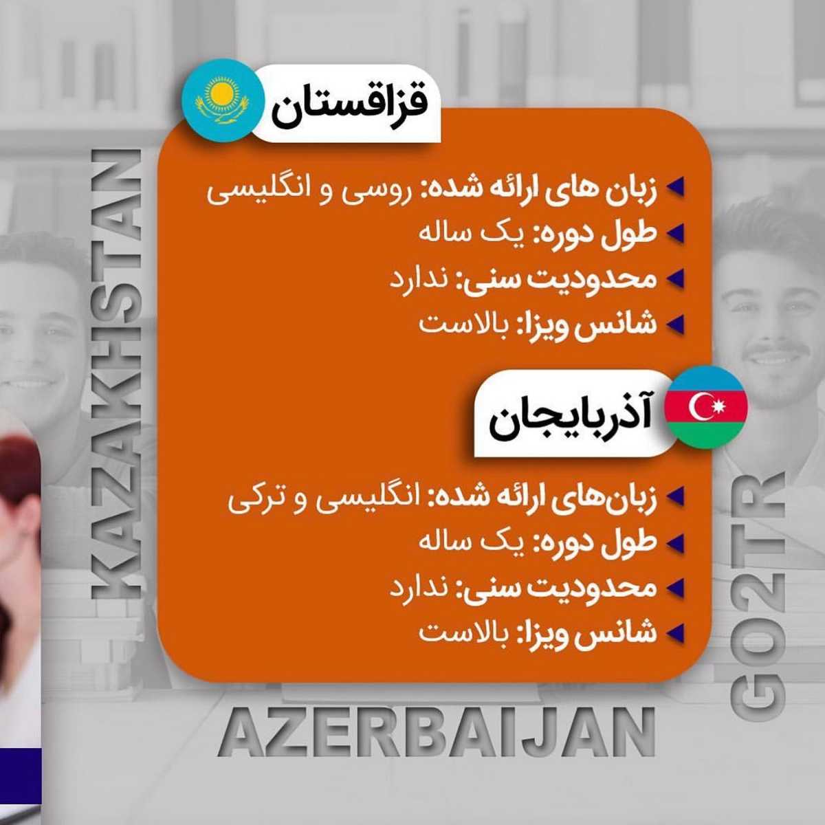 میتونی مهاجرت کنی و بعد مدرک زبان بگیری... 🤩 . • ✔️کشورهایی هستن که از شما مد