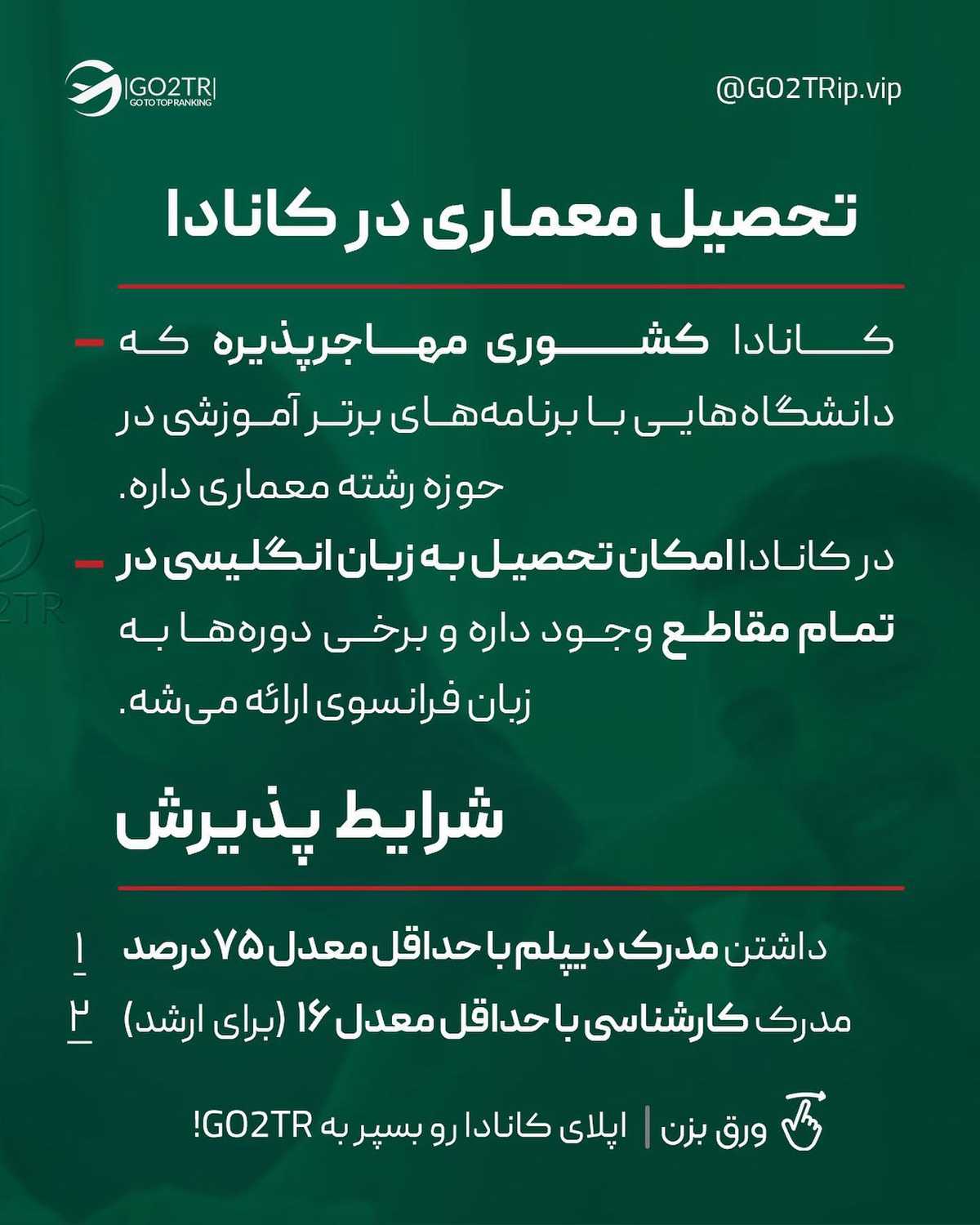 این پستو بفرست واسه اون دوستت که عاشق معماریه و بگو لایو این هفته رو از دست ند