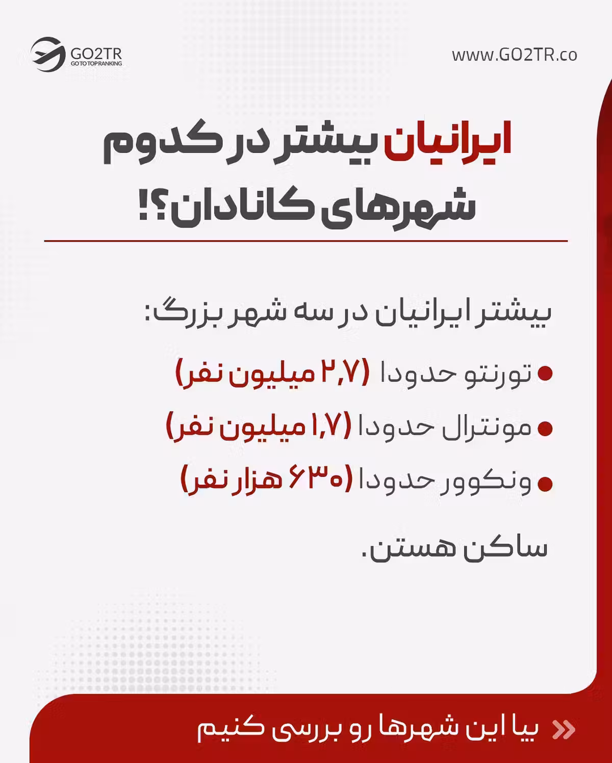 کدوم شهر کانادا میخوای بری؟😍 برای تحصیل همراه با فاند، کانادا یکی از بهترین